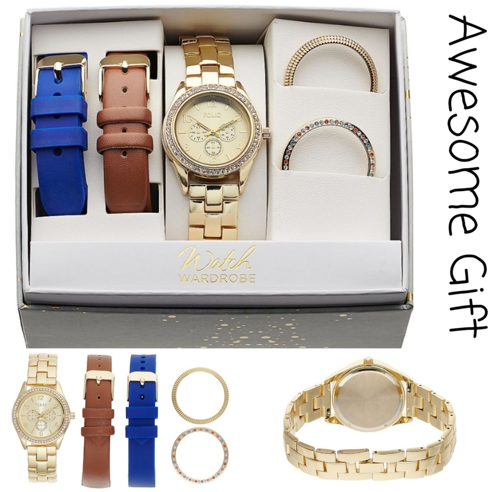 👀 50% OFF⌚ NWT‼️ BEAUTIFUL Folio Watch Wardrobe